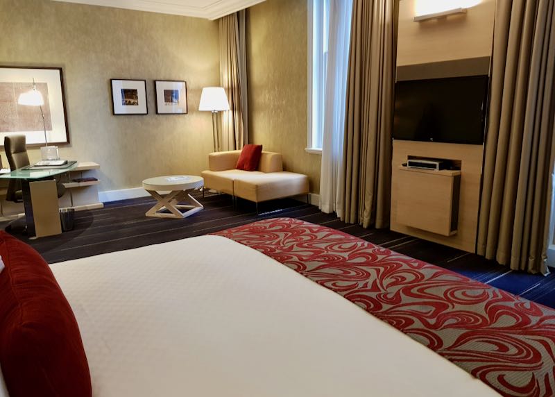 Suites are very spacious and stylish.