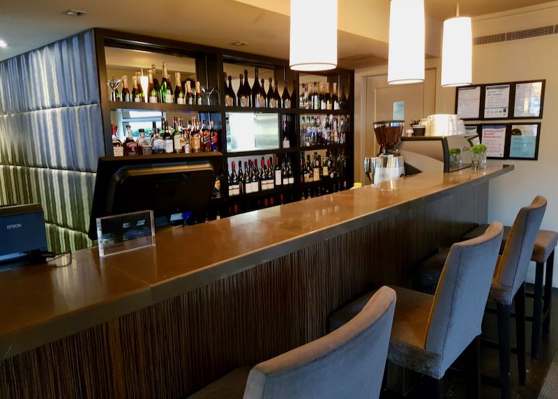 Lyall Champagne Bar is attached to the bistro.