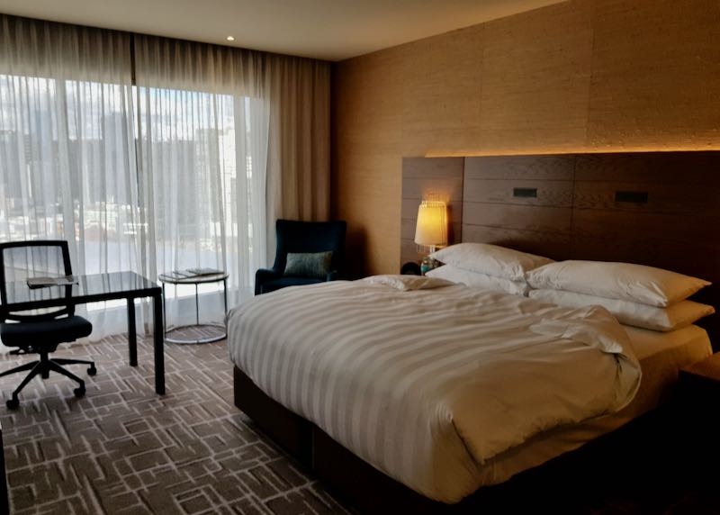Review of Pan Pacific Melbourne Hotel.