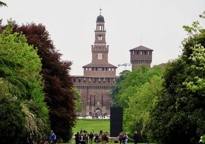 There are many museums inside Castello Sforzesco.