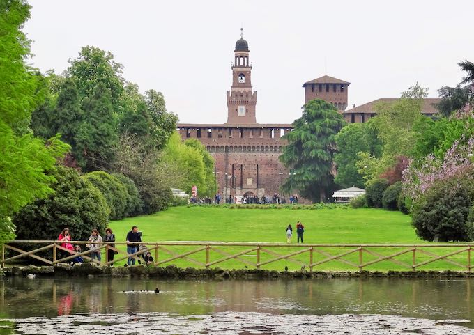 Sforza Castle and Sempione Park are a must-visit.