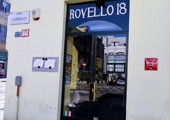 Rovello 18 serves great meals.