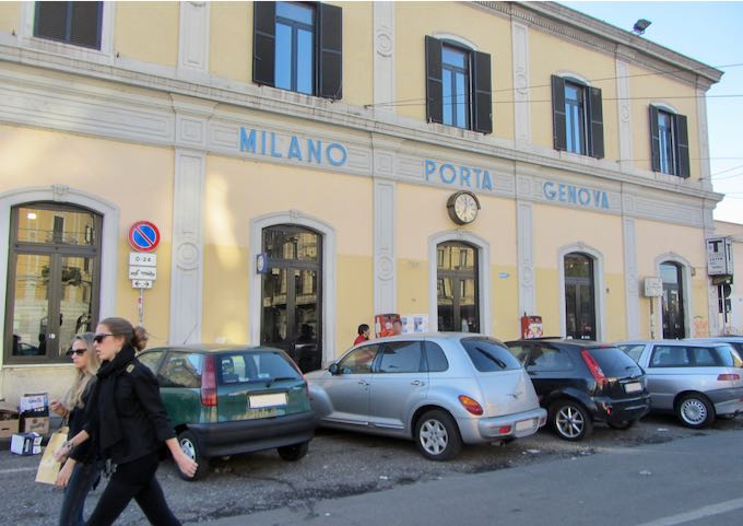Porta Genova is the closest metro station.