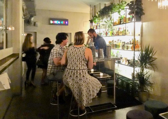The High is a chic cocktail bar.