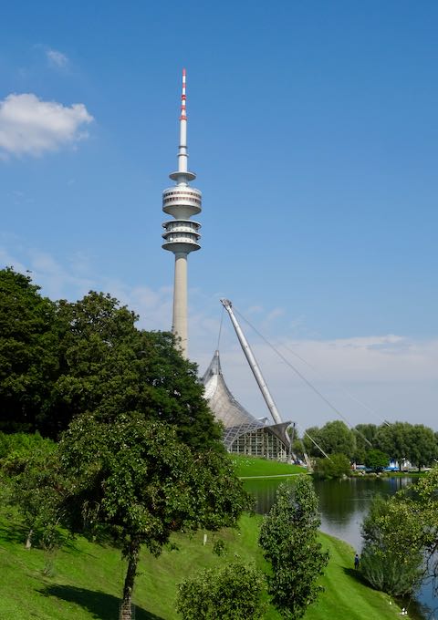 The Olympiaturm offers amazing views.