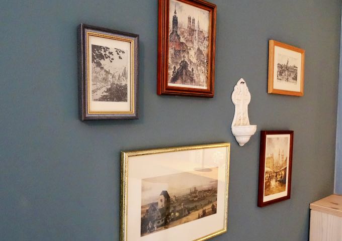 Rooms feature unique decor.