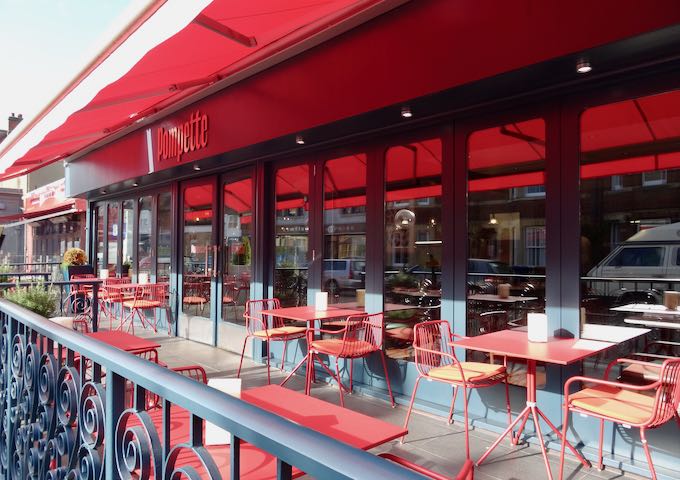 Pompette serves Michilen-recommended French fare.