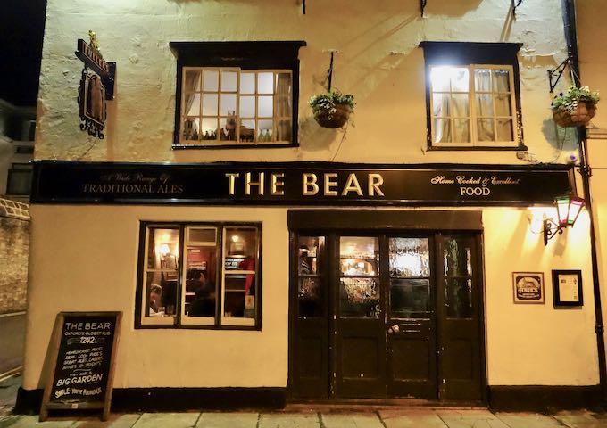 The Bear is Oxford's oldest pub.