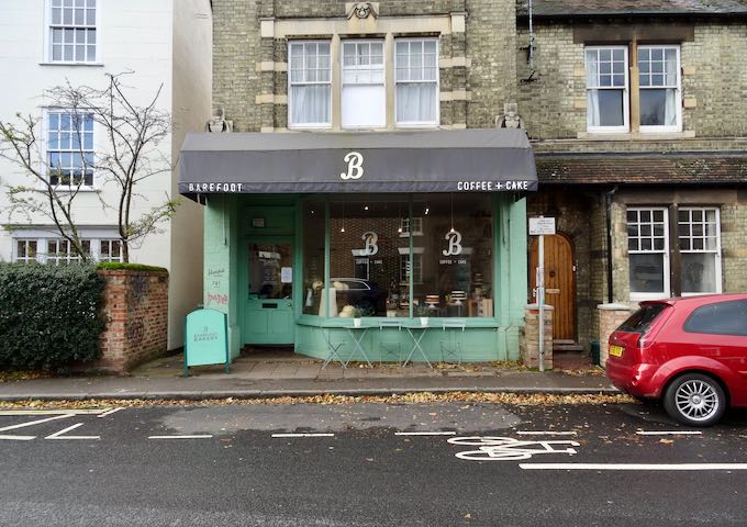 Barefoot Cafe serves delicious cakes.