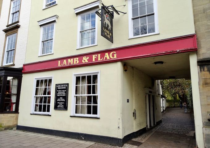Lamb & Flag is owned by the University of Oxford.