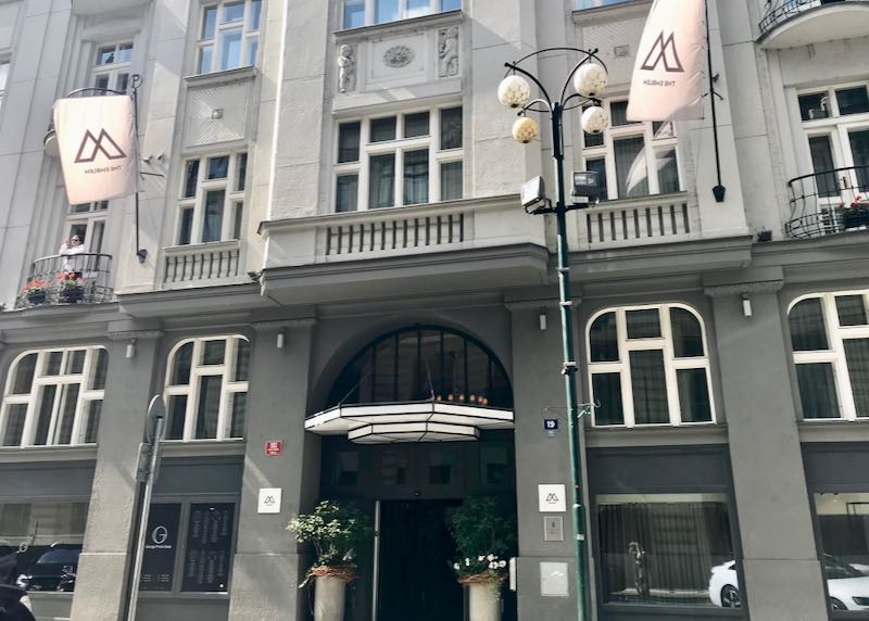 The Emblem Hotel in Prague.