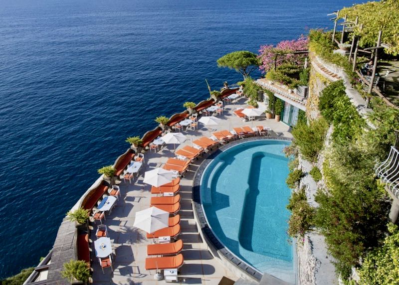 Staying at Il San Pietro Resort in Amalfi Coast.