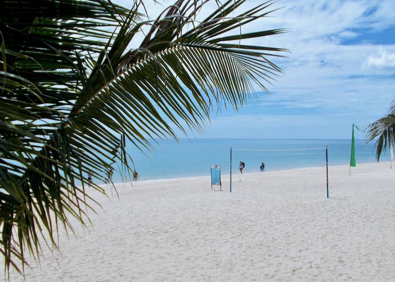 Lamai beach in Koh Samui.