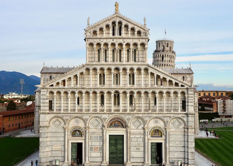 The Pisa Cathedral and Leaning Tower, day trip from Florence, Italy