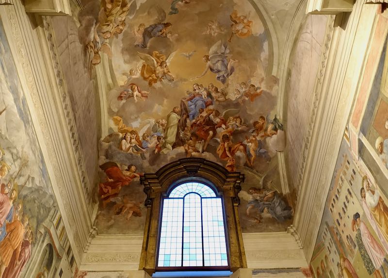 Frescoes in Cappella Brancacci in Florence