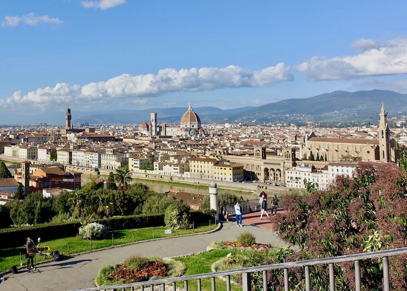 Florence skyline from Piazzale Michelangelo