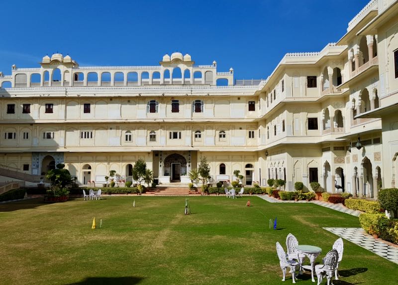The Raj Palace Hotel in Jaipur