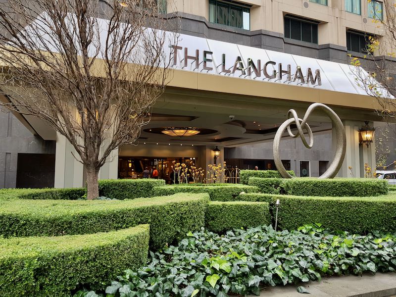 The Langham Hotel in Melbourne