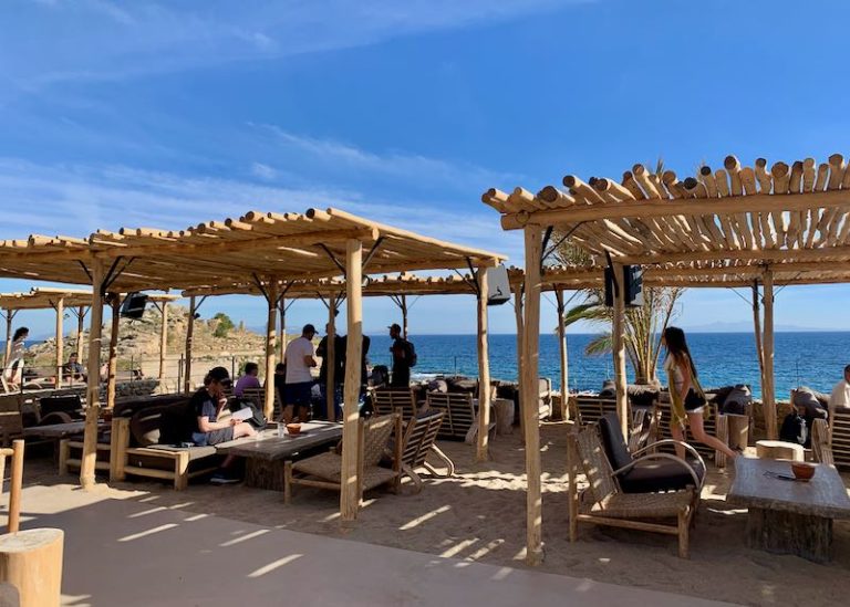 Scorpios Beach Club Super Paradise Beach Mykonos