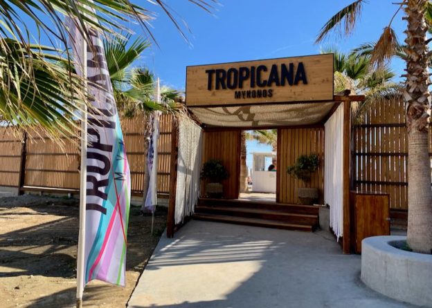 Tropicana Beach Bar & Restaurant, Mykonos