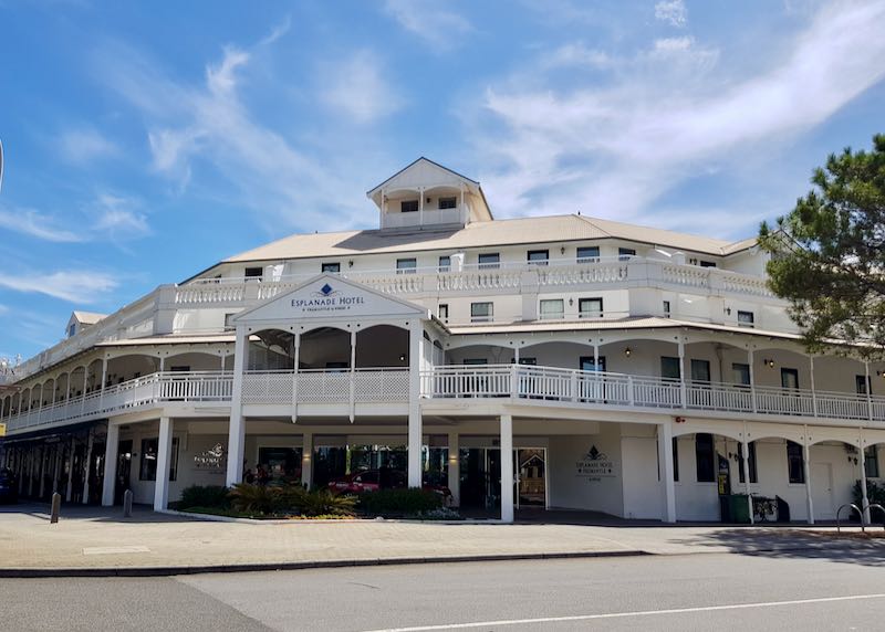 Esplanade Hotel in Freemantle, Perth