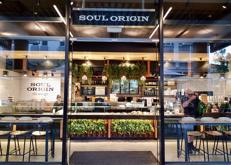 Soul Origin is known for its salads.