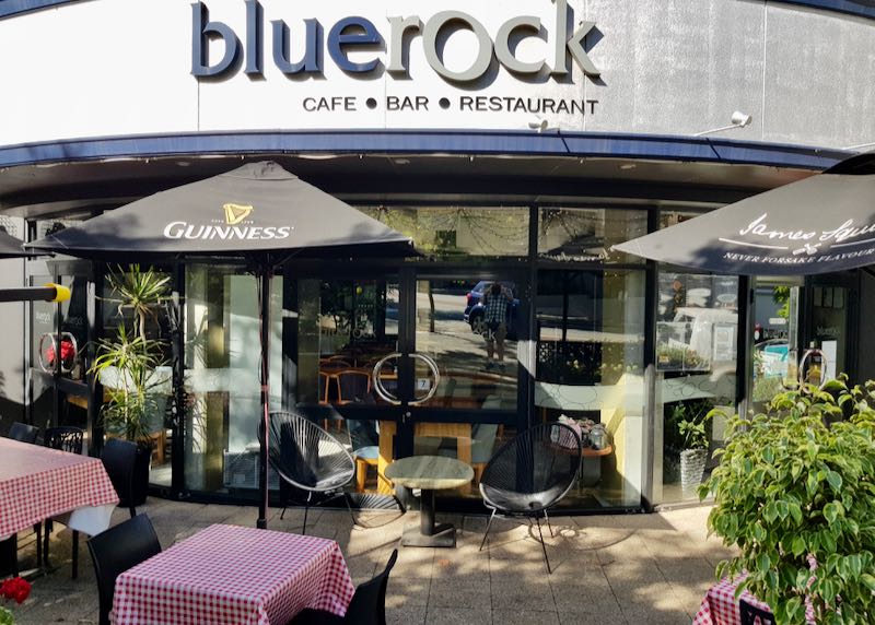 Bluerock is popular for its Asian menu.