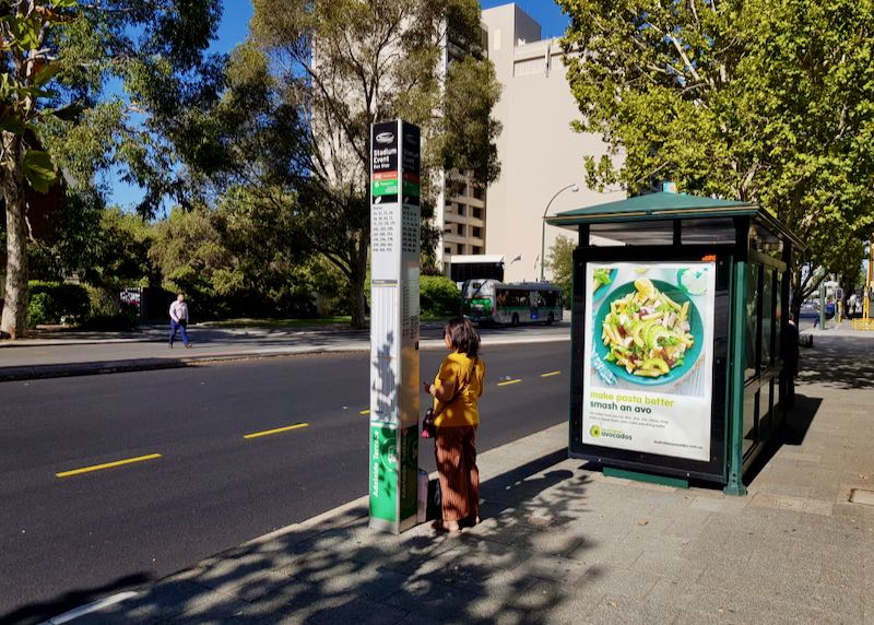 Buses in the city center are free.