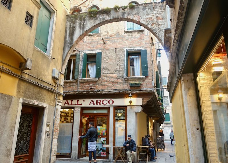 Bar All'Arco in Venice, Italy