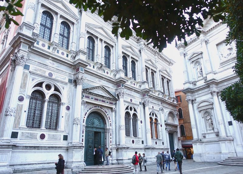 Scuola Grande di San Rocco in Venice, Italy