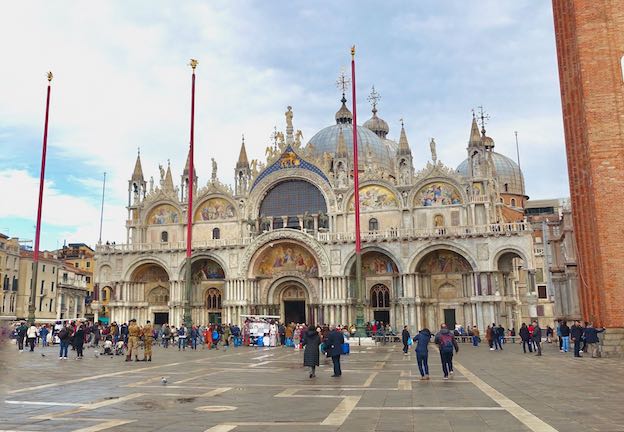The San Marco sestiere in Venice, Italy