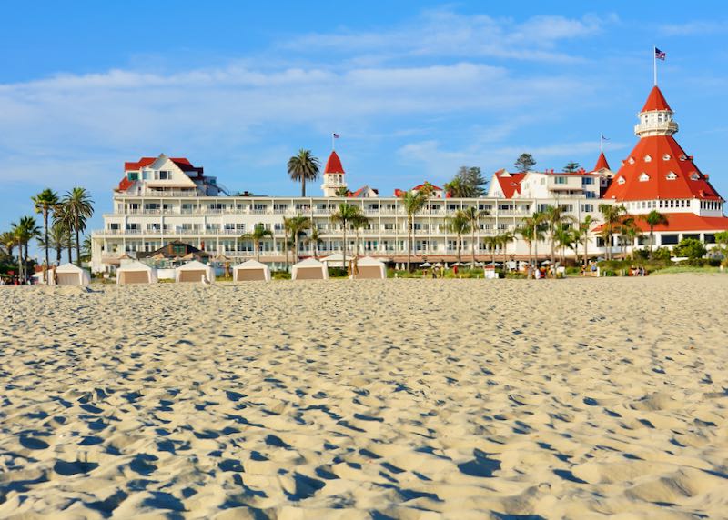 Best beach hotel to stay at in San Diego.