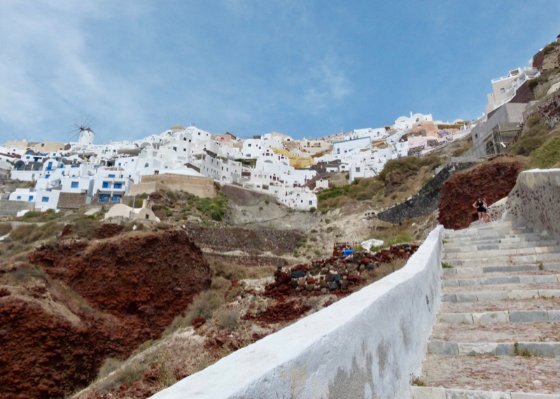 stairs to amoudi bay
