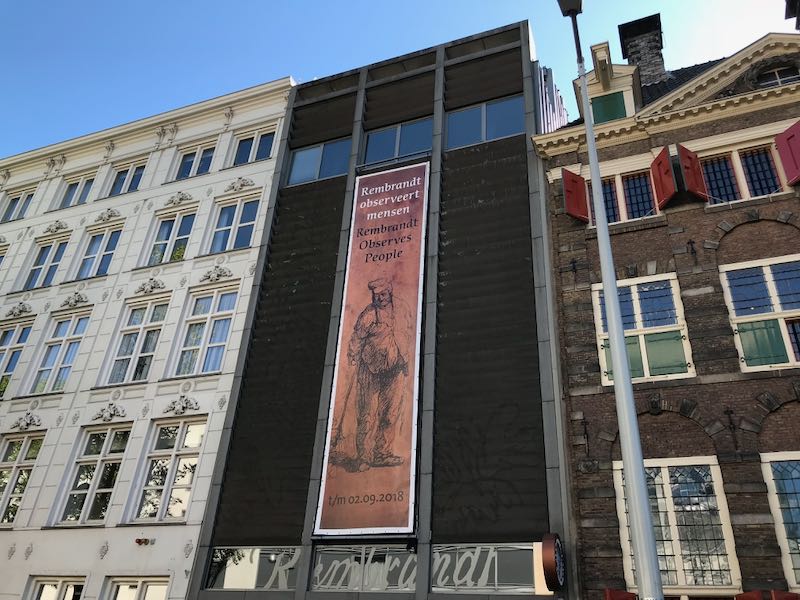 Exterior of Rembrandt's House and the Rembrandt House Museum 