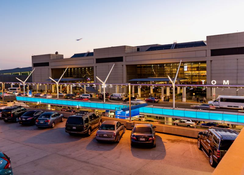 The International Terminal at LAX.