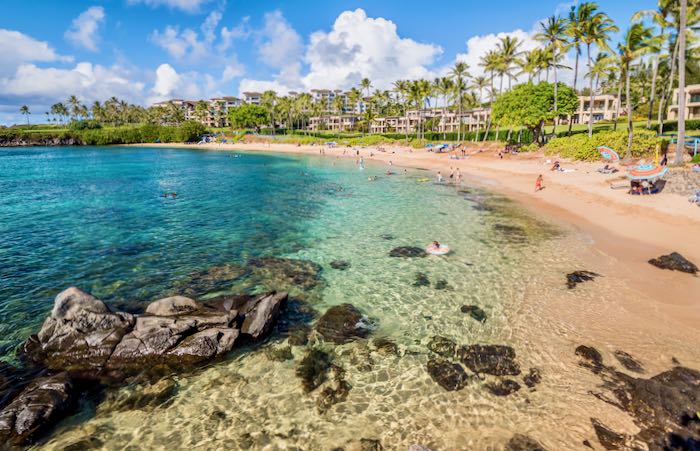 Best beach resort in Maui.