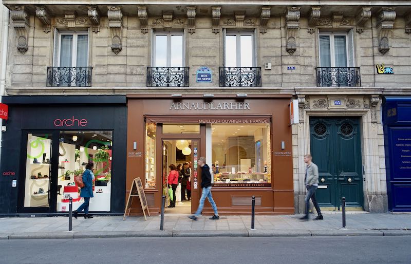 Arnaud Larher bakery in Paris