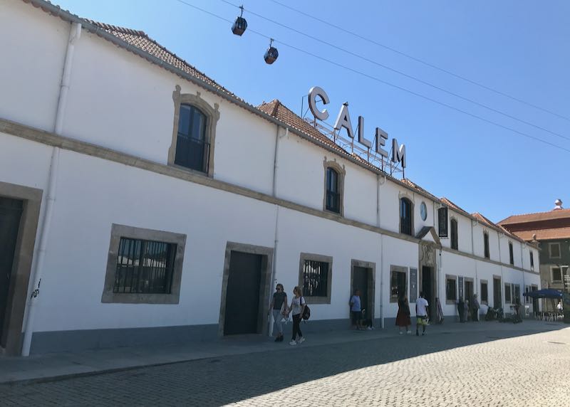 Caves Cálem is popular for its tours and tastings.