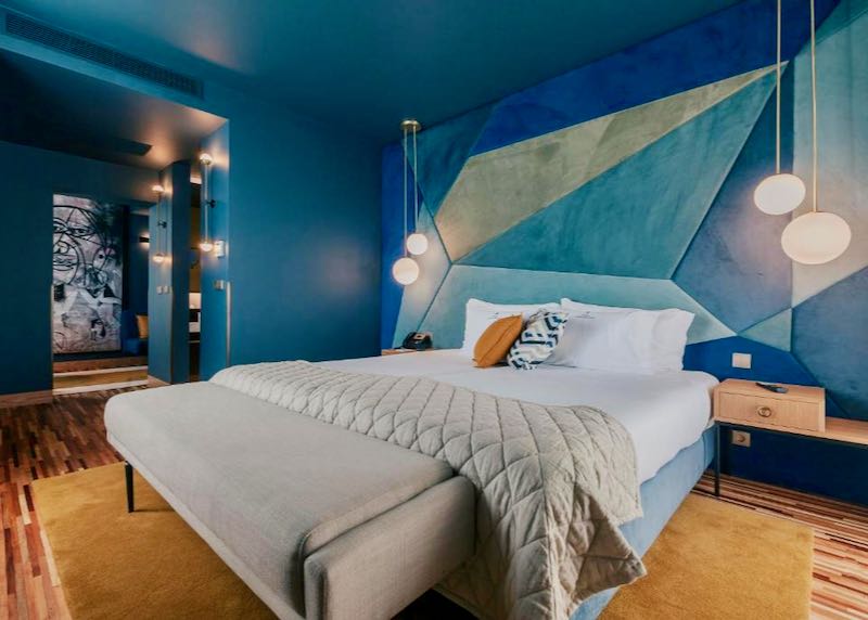 One of Deluxe Junior Suites is dedicated to Picasso.
