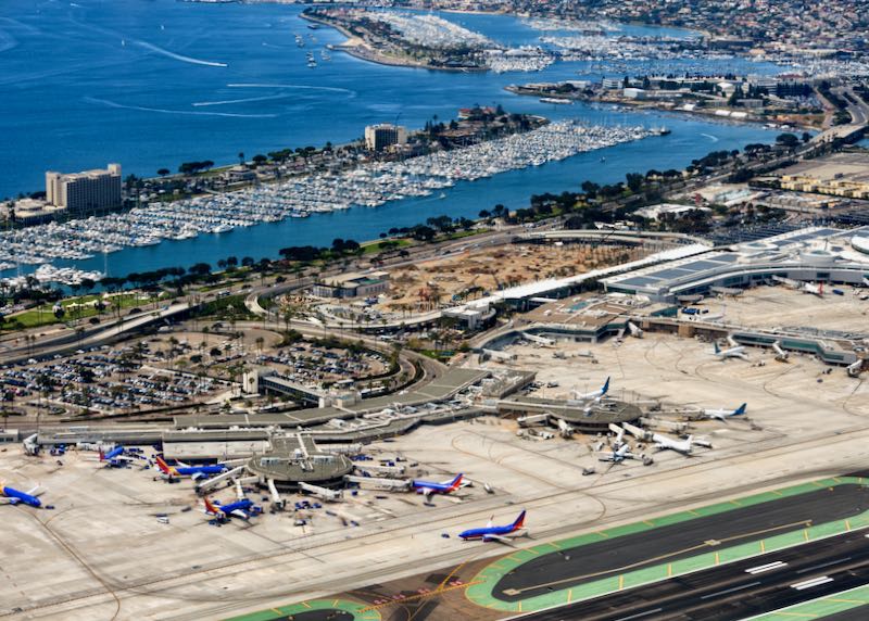Hotels close to San Diego Airport.