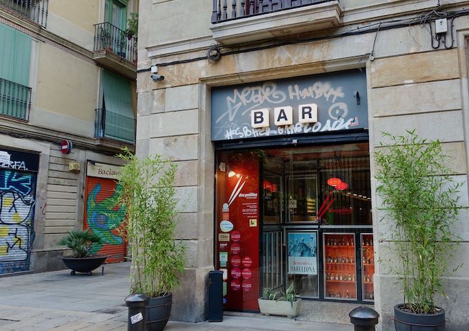Dos Palillos restaurant in Barcelona