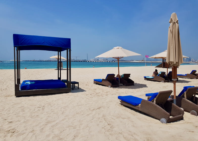 Beach resort in Dubai.