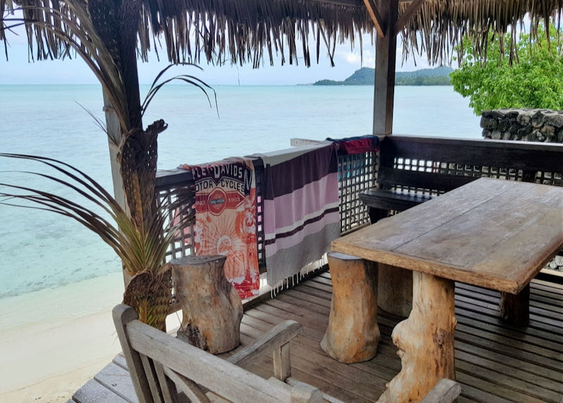 Review of Chez Nono Hotel in Bora Bora.