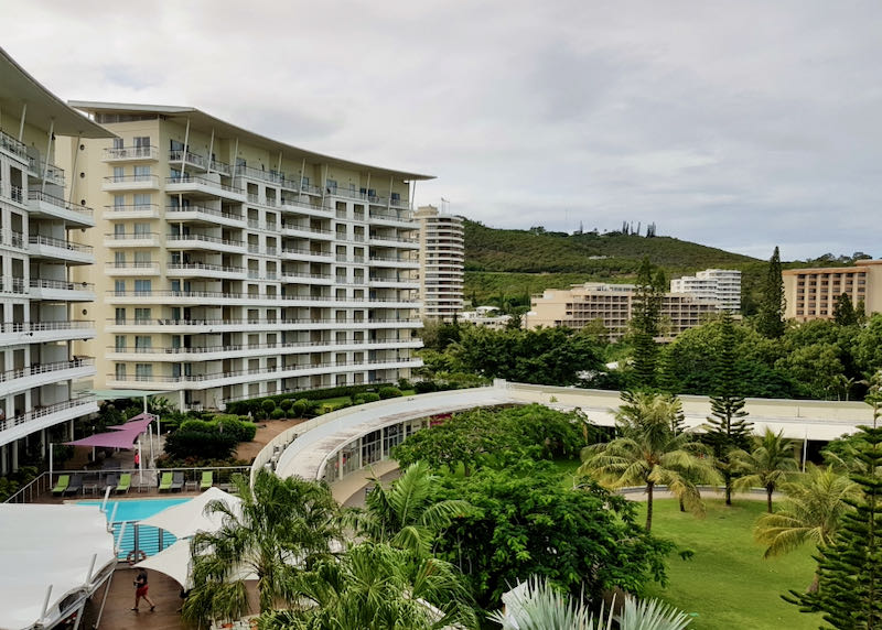 Review of Hilton Noumea La Promenade Hotel in New Caledonia.