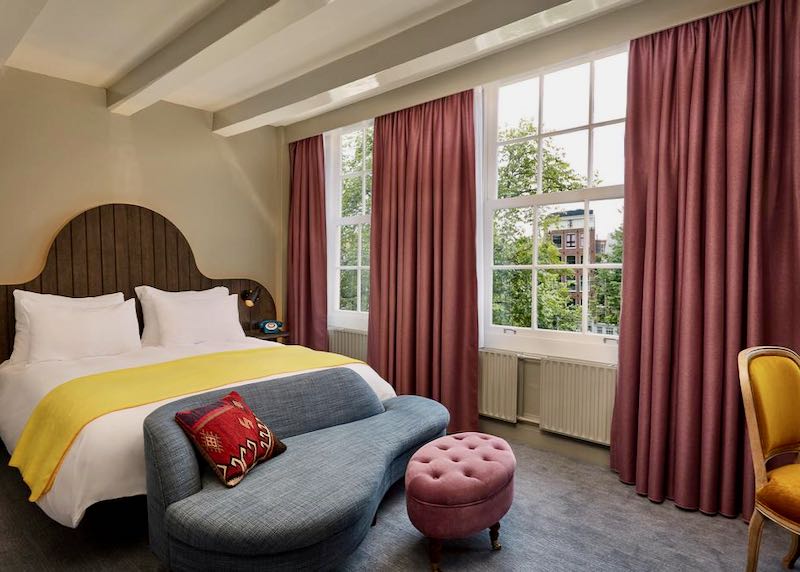 Some of the spacious Generous rooms offer canal views.