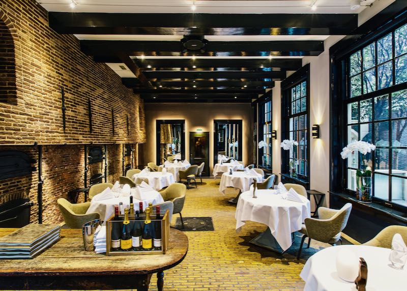 Michelin-starred Vinkeles is known for its French fine dining.