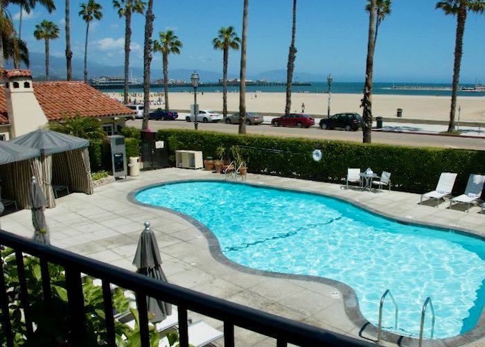 Santa Barbara beach hotel for families.