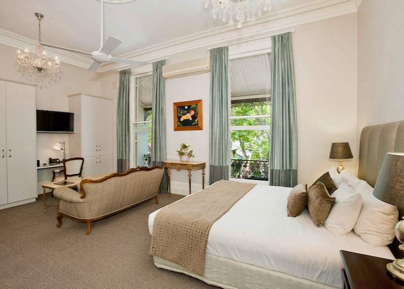 Review of The Hughenden Boutique Hotel in Sydney.
