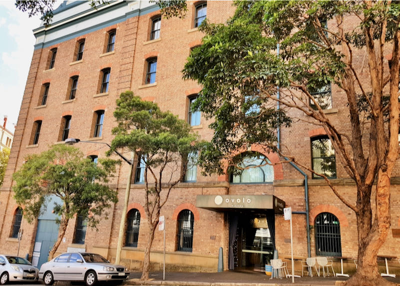 Review of Ovolo 1888 Darling Harbour Hotel in Sydney.