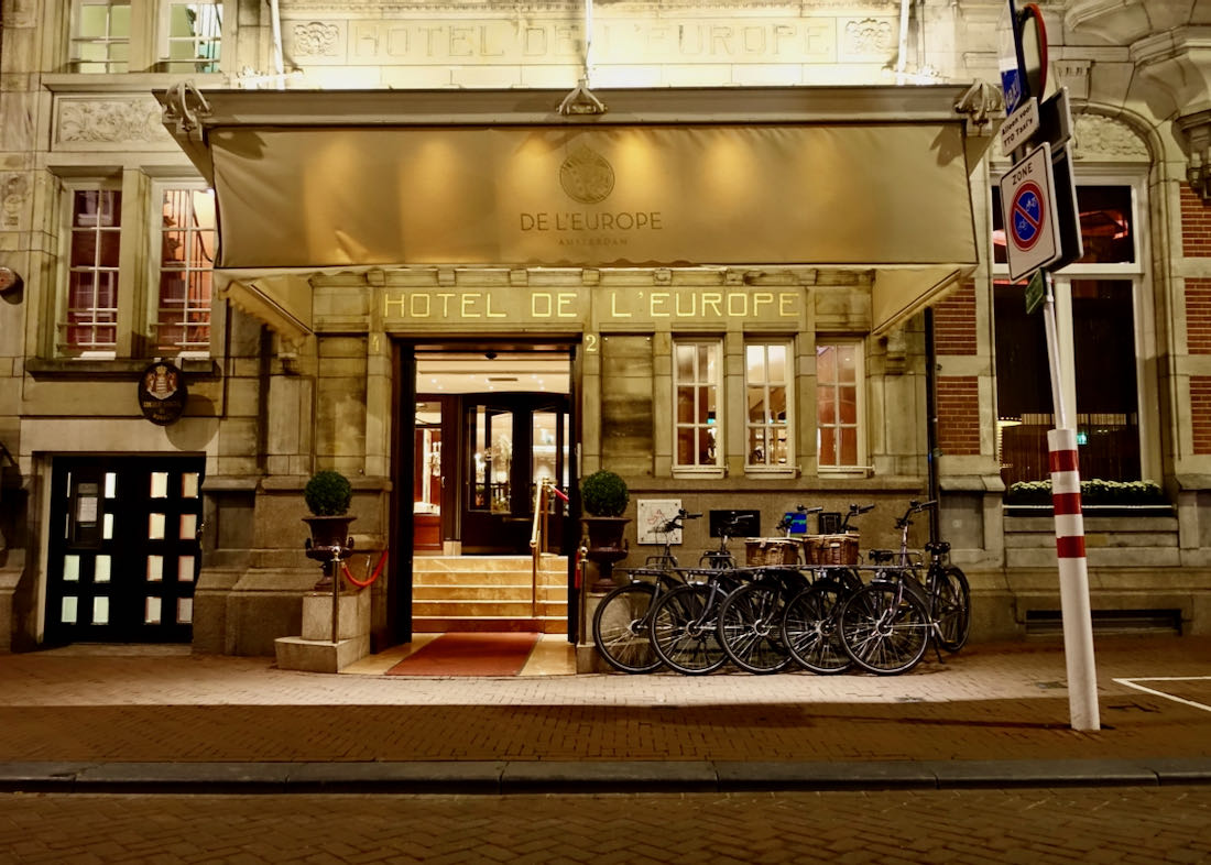Great luxury hotel in central Amsterdam.